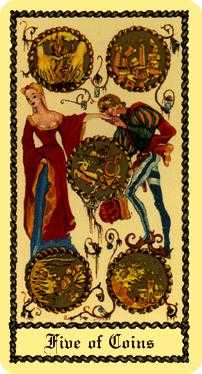 Five of Coins