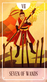 Seven of Wands