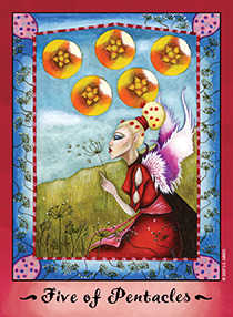 Five of Coins