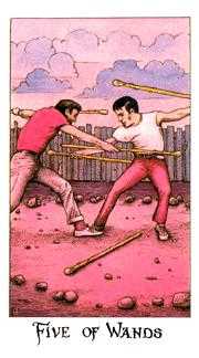 Five of Wands