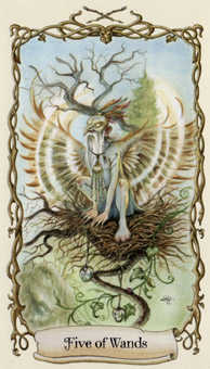 Five of Wands
