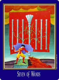 Seven of Wands