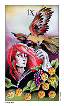 Nine of Pentacles (Coins)