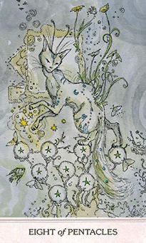 Eight of Pentacles (Coins)