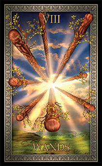 Eight of Wands