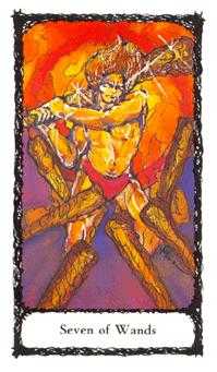 Seven of Wands