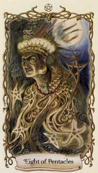 Eight of Pentacles (Coins)
