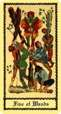Five of Wands