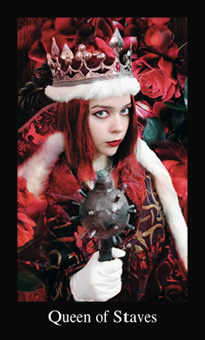 Queen of Staves (Wands)