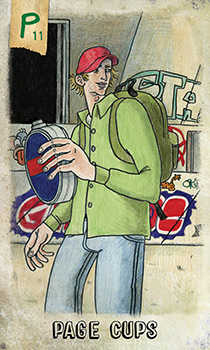 Page of Cups