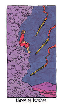 Three of Torches (Wands)
