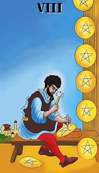 Eight of Coins