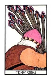 Ten of Rods (Wands)
