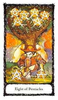 Eight of Pentacles (Coins)