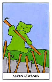 Seven of Wands