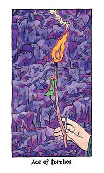 Ace of Torches (Wands)