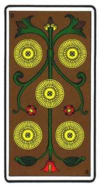 Five of Coins