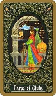 Three of Clubs (Wands)