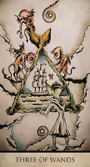 Three of Wands