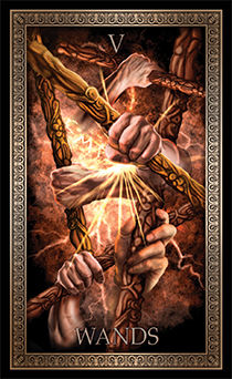Five of Wands
