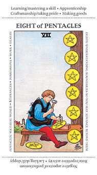 Eight of Pentacles (Coins)