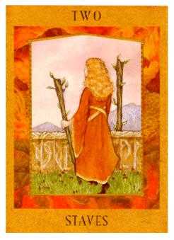 Two of Staves (Wands)