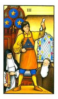 Three of Pentacles (Coins)