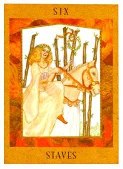 Six of Staves (Wands)