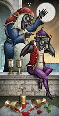 Five of Cups