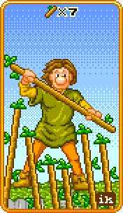 Seven of Wands