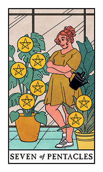 Seven of Pentacles (Coins)