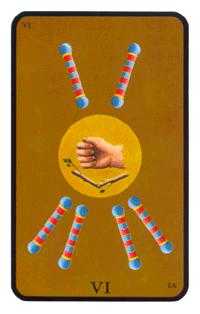 Six of Batons (Wands)