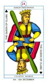 Queen of Clubs (Wands)
