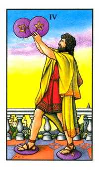 Four of Pentacles (Coins)