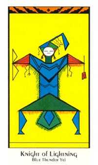 Knight of Lightening (Wands)