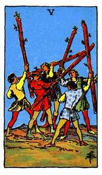 Five of Wands