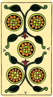 Five of Coins