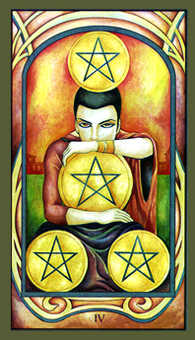 Four of Pentacles (Coins)