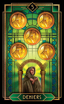 Five of Coins
