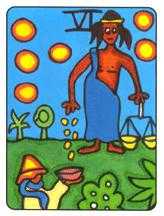 Six of Pentacles (Coins)