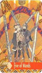 Five of Wands