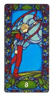 Eight of Staves (Wands)