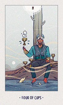Four of Cups