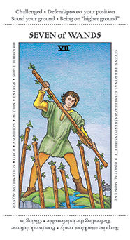 Seven of Wands