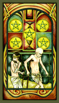 Five of Pentacles (Coins)