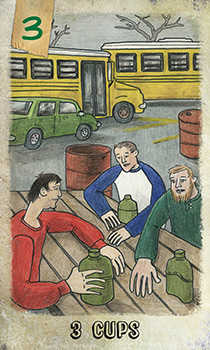 Three of Cups