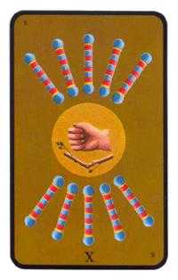 Ten of Batons (Wands)