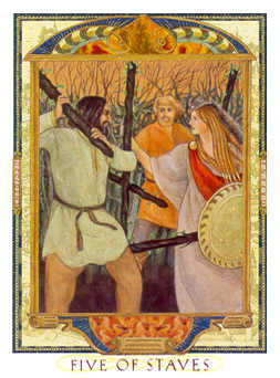Five of Wands