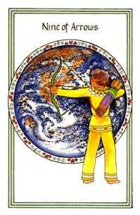 Nine of Arrows (Swords)