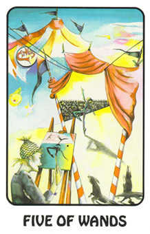 Five of Wands